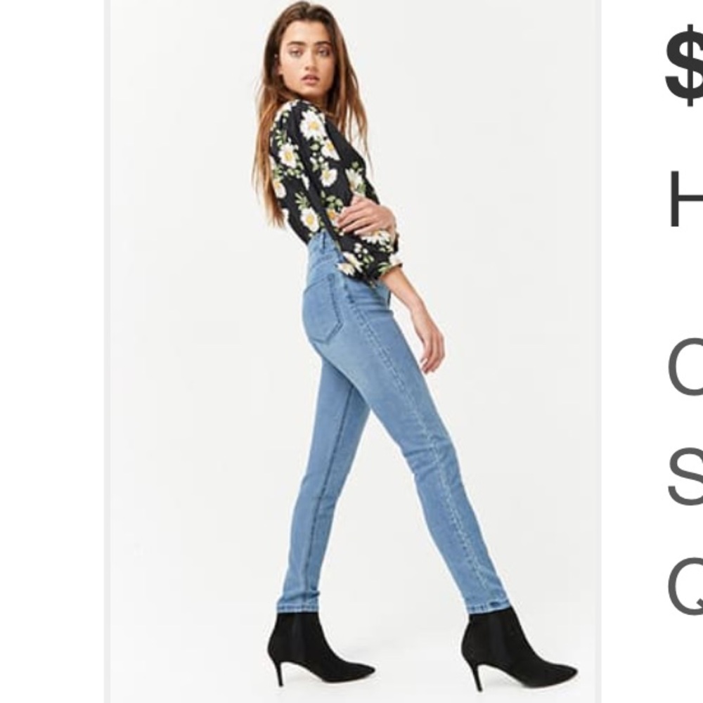 Set of 2, F21 High Rise Jeans